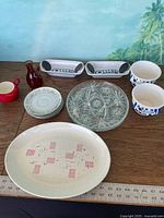 Group shot of all 13 kitchenware items on table