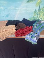 group shot of all six accessories on table