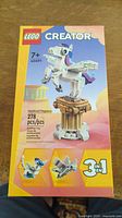 Front of sealed LEGO Creator 40691 Mythical Pegasus box showing Pegasus build, 278 pieces, age rating