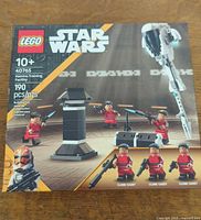 Front of sealed Lego 40765 Star Wars Kamino Training Facility box showing artwork, piece count, age rating