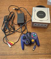 Console with controller, power adapter and AV cable