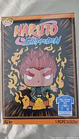 Front of sealed Funko Pop Naruto Shippuden T-shirt box