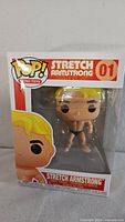 Boxed Funko Pop Stretch Armstrong figure front view