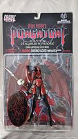 Front of sealed blister card showing Purgatori figure and accessories
