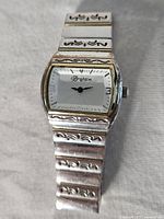 Front view of Brighton wristwatch showing dial and bracelet