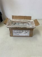 Closed box showing contents and packaging