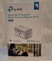 Front of TP-Link HS105 smart plug box