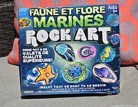 Front of Marine Rock Art kit box