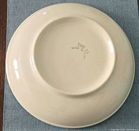 Underside of bowl with maker’s mark