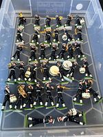 tray with full set of naval band figurines