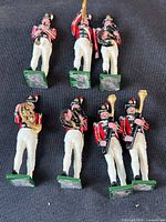 All six soldiers front view