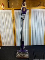 Full view of complete vacuum assembled upright