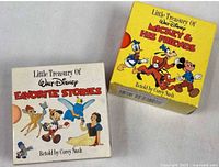 Two boxed Little Treasury sets front view