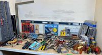 overview of entire lot on workbench
