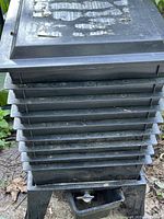 Stacked eight-tray Worm Factory 360 on base with spigot visible