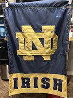 Smaller banner with ND logo and IRISH text