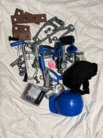 All items spread on surface showing full set