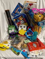 Group shot of all items as arranged