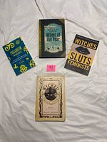 Front covers of all four books