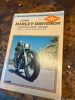 Front cover of Clymer Harley-Davidson Sportster manual