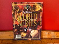 Front cover of the 1993 World Series official souvenir scorebook