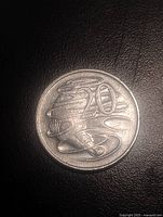 Reverse with platypus design and 20 denomination