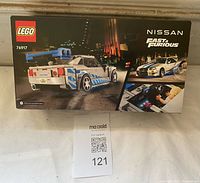 Front of sealed LEGO 76917 box showing car image and Fast & Furious branding