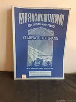 Front cover showing title, arranger, publisher