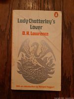 Front cover of the Penguin paperback Lady Chatterley's Lover