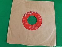 Record in sleeve front view