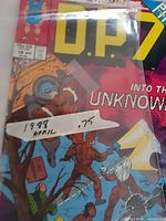 Front cover in sleeve with handwritten label