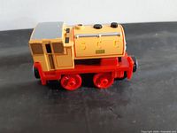 Left side view of die-cast Bill engine