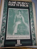 Cover of Along the Rocky Road to Dublin sheet music