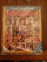 Front cover of sealed Rolling Stone double issue magazine