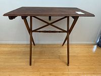 Table unfolded full view