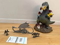 Group shot of all four figurines