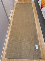Runner rug full length view on floor