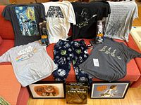 Overview of all thirteen Star Wars items