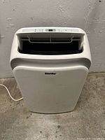 Full front view of the Danby air conditioner unit showing the brand logo and air vent.