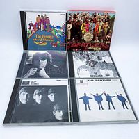 Front covers of all six CD albums