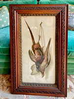 Full front view of framed artwork