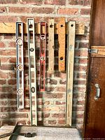 Five levels hanging on pegboard, showing overall lot