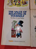 Cover of The Value of Believing in Yourself: The Story of Louis Pasteur hardcover