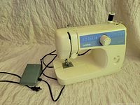 Brother LS-2125 sewing machine front and pedal