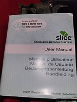 Multilingual user manual cover