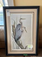 Framed print full view with artist tag visible