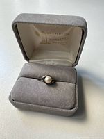 Ring in presentation box showing overall appearance