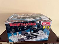 Front of sealed original Wilesco D18 box showing product image and model number