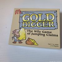 Front of Gold Digger box