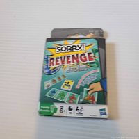 Front of Sorry! Revenge card game box